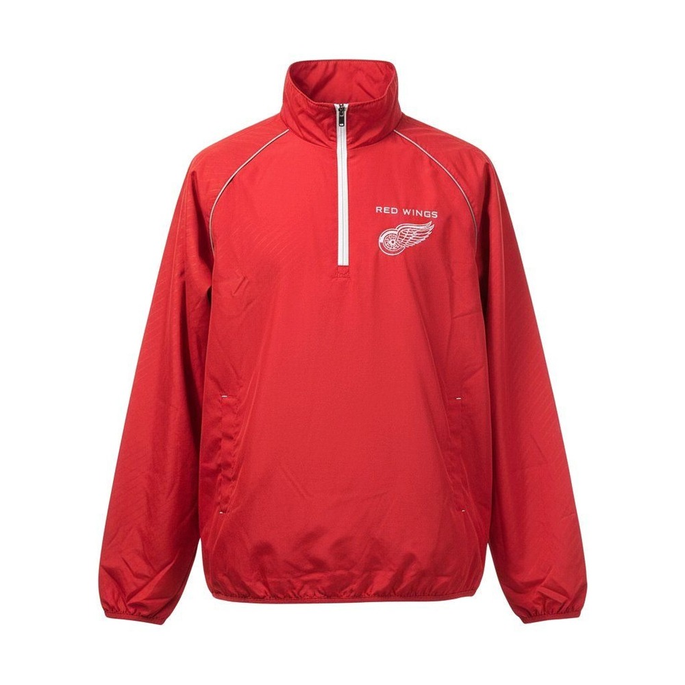 Detroit‎ Red Wings NHL Pullover Windbreaker Jacket Red L G Men